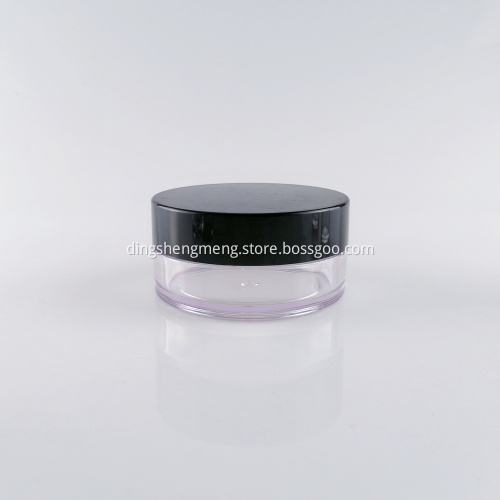 Cosmetic Cream Containers Clear Plastic PETG Jar
